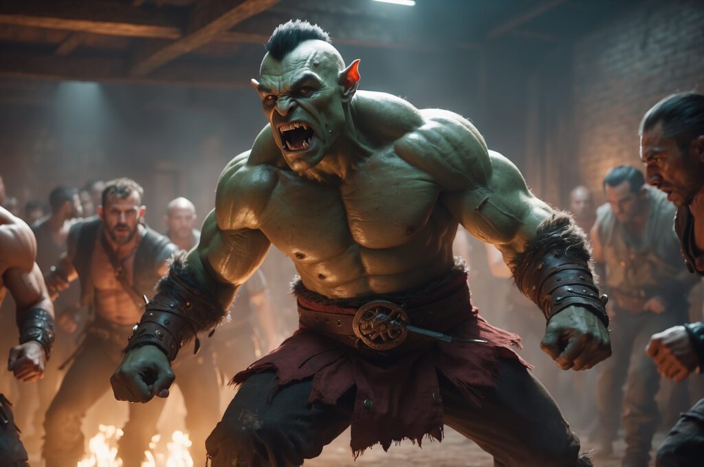 tavern brawler turned fight club champ